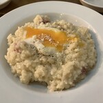 Risotto Cafe Tokyo Kichi Shibuya Ten - 半熟卵を入れ〜の&かきまぜ〜の