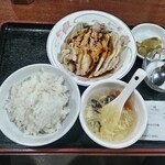 Nihao Kanda Ten - 日替わりランチ　よだれ鶏　750円