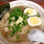 Shekarashika Konohana Ten - ラーメン750円、ニンニク、ゆで卵各50円