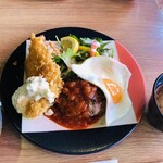 Tezukuri Hamburger Steak Tamago - 