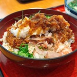 Soba Kichi Hiroshima Arupaku Ten - おろしかつ丼