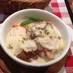 Bistro Bonapp - メインは鶏肉のソテー 白菜クリームソース