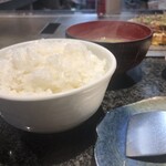 竹の子 - イカ玉定食（900円）