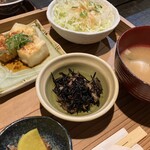 Oideyasu Ookiniya - 本日のおばんざい盛り合わせランチ　850円