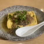 Wagyu to Seafood Bonkura Sannomiya Ten - 肉だし巻き玉子