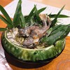 笛吹川温泉　坐忘 - 料理写真:このお宿の定番、近くで獲れたアマゴの炭焼き。焼きが上手で、骨まで柔らかい。