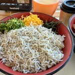 Awaji Shima Kaiou Ichiba - しらす丼¥1,480