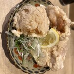 Kaki to Sushi Umi no Okite - 鶏もも旨塩唐揚げ