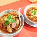 義けんラーメン - 鴨ネギラーメン(1周年限定） 1000円