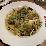 Jolly-Pasta Tokushima Sumiyoshi Ten - 和風　牛肉と焦がし醤油