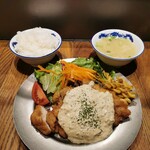 Tori Sumibi Taichi Kagoshima Chuo Ten - 宮崎チキン南蛮定食