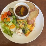 Cafe B+ - キッシュランチ