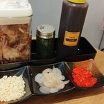 全120品 食べ放題 肉ときどきレモンサワー。 - たこ焼き風海老焼き