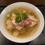 和ゆう膳 - 淡麗鶏塩ラーメン950円