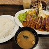 スピカ - 料理写真:有頭海老フライ&ビフカツランチ