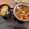 Usu-zan Service Area (Nobori-sen) Snack Corner - うどんミニホタテ丼セット