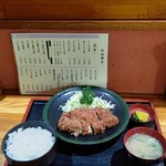 とんかつ結城 - チキンカツ定食 ￥950