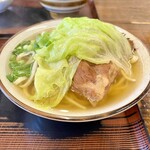 おおしろそば - 料理写真:そば（中）