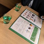 Brighton Cafe Renjaku Ten - メニュー表