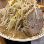 ラーメン 風林火山 - ラーメン普通(野菜マシマシ・アブラ普通)コレ、美味しかった