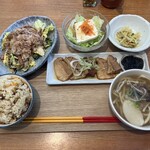 Okinawa Gohan Kukuruya - 沖縄ごはん定食 ご飯大盛り