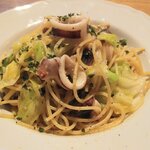 HANABSA.MA - ヤリイカと春キャベツのパスタ