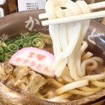 焼肉かすうどん 龍の巣 - 名物かすうどん880円税込