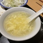 Gyoza Ichiba Nezu Ten - スープは何種類かある様子