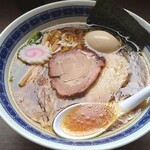 白河中華そば えん - 本格白河ラーメンです。