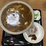 新国亭 - カレーそば