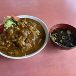 Omoide - カツカレー、ご飯少なめ、1000円