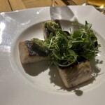 レッドフランマ - 魚料理はサワラでした。