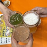 元祖ニュータンタンメン本舗 ニューみそ屋 - 乾杯です。