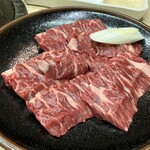 炭火焼肉鬼怒 - 牛ハラミ　　1,760円