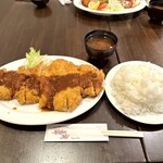 キッチンぽっと - ジャンボチキンカツのランチ