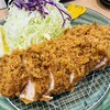 とんかつ檍 - 料理写真:特ひれかつ定食¥2,750❗️ちょっとだけ火が入りすぎかな。でも十分美味しい