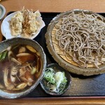 Soba Tetsu Hon Ten - 鴨そば（寒ざらしに変更）