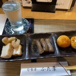 旬食房 ふた葉 - 料理写真:黒龍とお通し