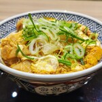 Yoshinoya Nashiyocho Ten - 親子丼並547円 キムチ味噌汁セット195円