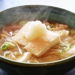 お多福 - 料理写真:野菜たっぷり     力うどん