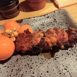 Yakitori Arakiyama Yokohama Ten - ちょうちん　キンカン一杯♥　この内の１つを大根卸しにダイブ!!