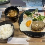 Tezukuri Hamburger Steak Tamago - 