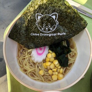 Chiba Shi Dobutsu Koen Mori no Restaurant - お子様ラーメン。レッサーパンダいるから特別です。