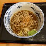 やしま - 冷たい汁に葱ワサビのみ、シンプルで旨い