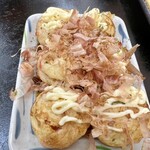 Kushikatsu Takoyaki Aji no Daimaru - たこ焼き（醤油）550円！