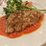 Trattoria Camino - 国産若鶏とポテトのオーブン焼き