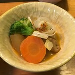 Aoki Ryokan Honkan - 温かいもつ煮