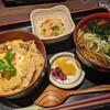 Jidori to Shunsai Kiraku - 親子丼と蕎麦_ハーフ＆ハーフ(2024.04)