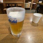 甚五郎らーめん甚八 - 生ビール