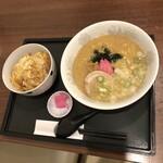 レストラン 風車 - ラーメンミニカツセット　1,300円